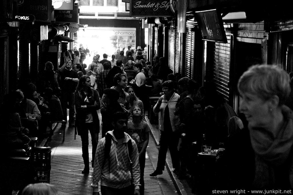 Flinders Street 238, Clements House At Federation Square, Melbourne, Australiaアパートメント エクステリア 写真